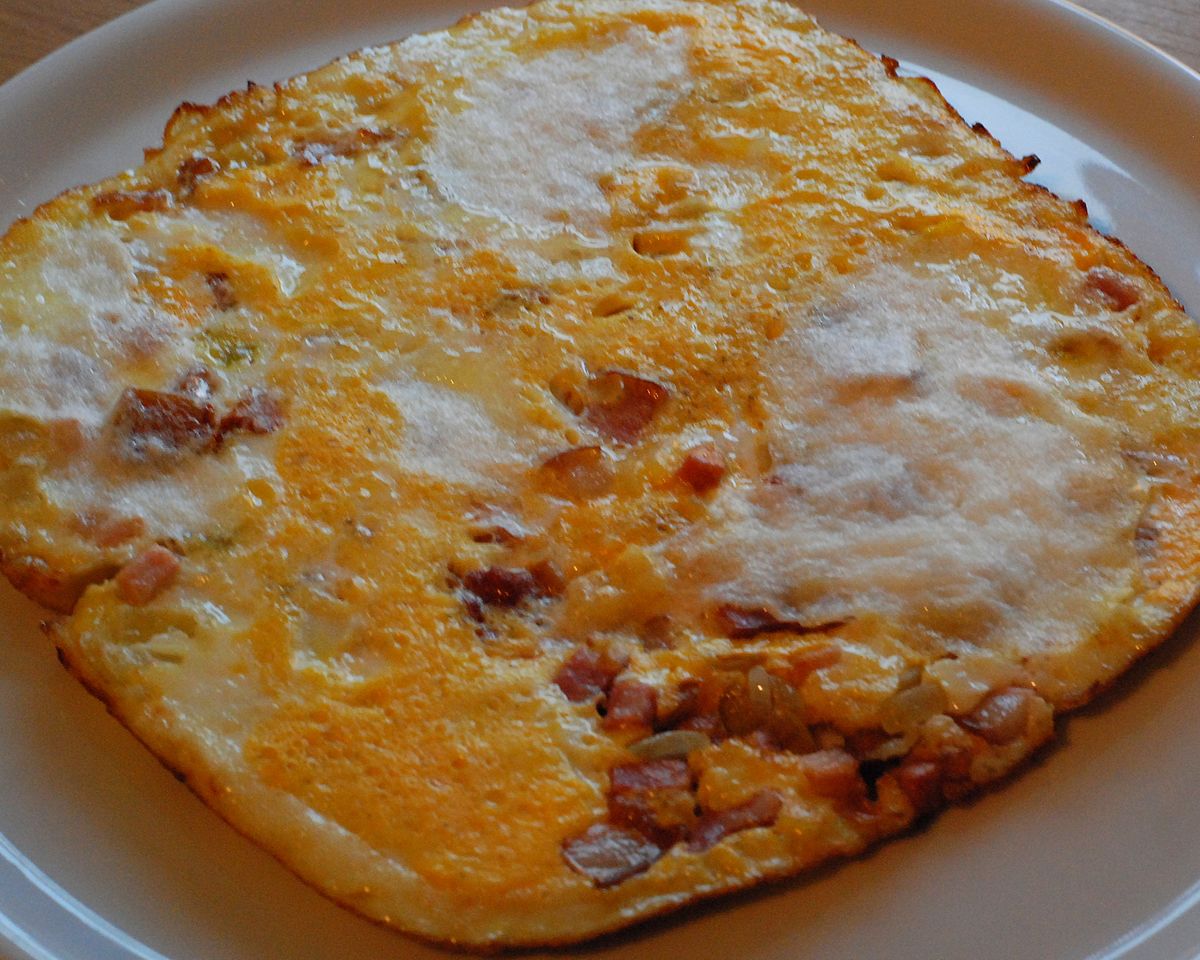 Zwiebel Speck Omelette Koch Wiki