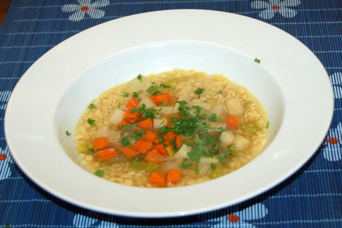 Gem Sesuppe Mit Nudeln Koch Wiki