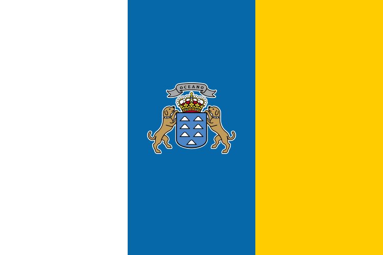 Datei:Flag of the Canary Islands.png