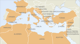 Mittelmeer-Anrainerstaaten