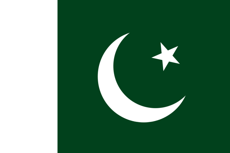Datei:Flag of Pakistan.svg