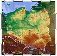Polen, topografisch
