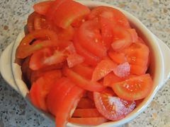 Tomaten, klein geschnitten
