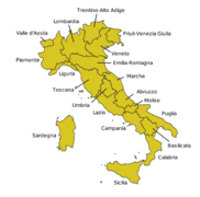 Regionen in Italien