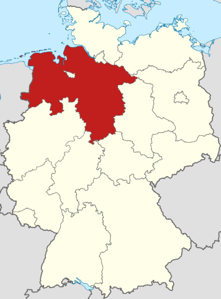 Datei:Locator map Lower-Saxony in Germany.svg