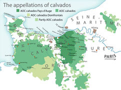 Normandie: Calvados (drei Appellationen)